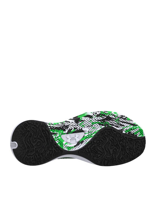 Lockdown 6 Kids Sports Shoes Basketball with Laces Black