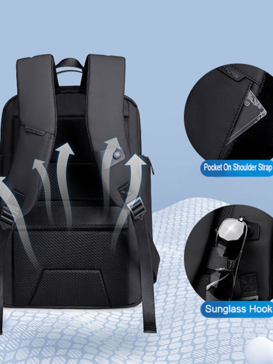 Arctic Hunter Wasserdicht Tasche Rucksack für Laptop 15.6" in Gray Farbe B00554-GY