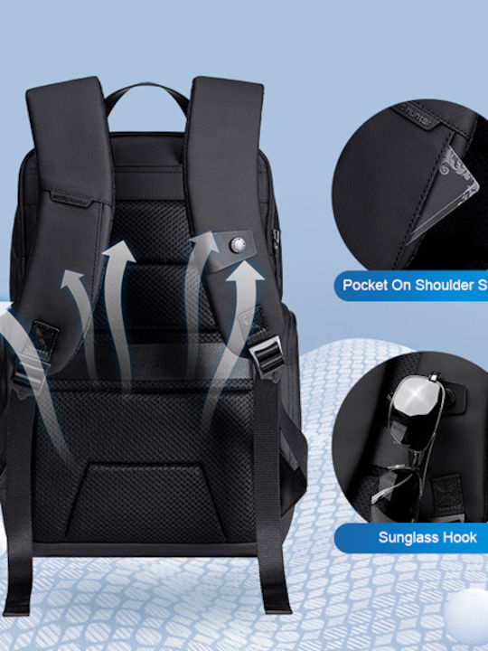Arctic Hunter Wasserdicht Tasche Rucksack für Laptop 15.6" in Schwarz Farbe B00562-BK