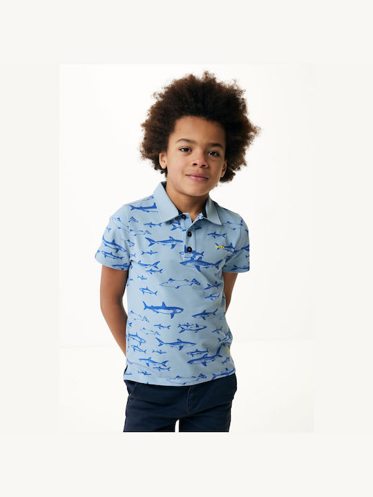 Mexx Kids Polo Short Sleeve Light Blue