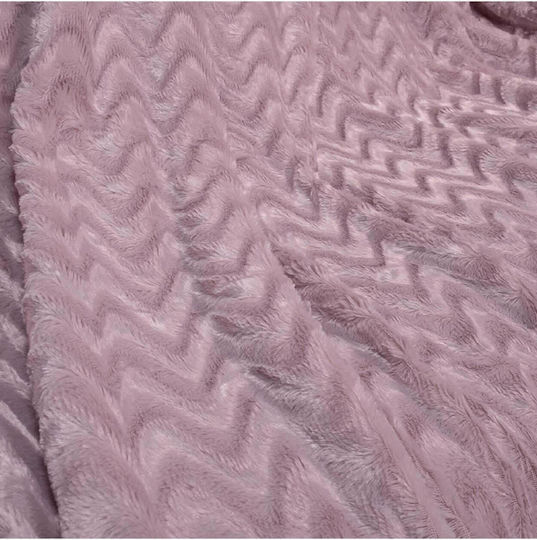 Teoran Stripe Ριχτάρι Πολυθρόνας Βελουτέ 160x220εκ. 12 52010621