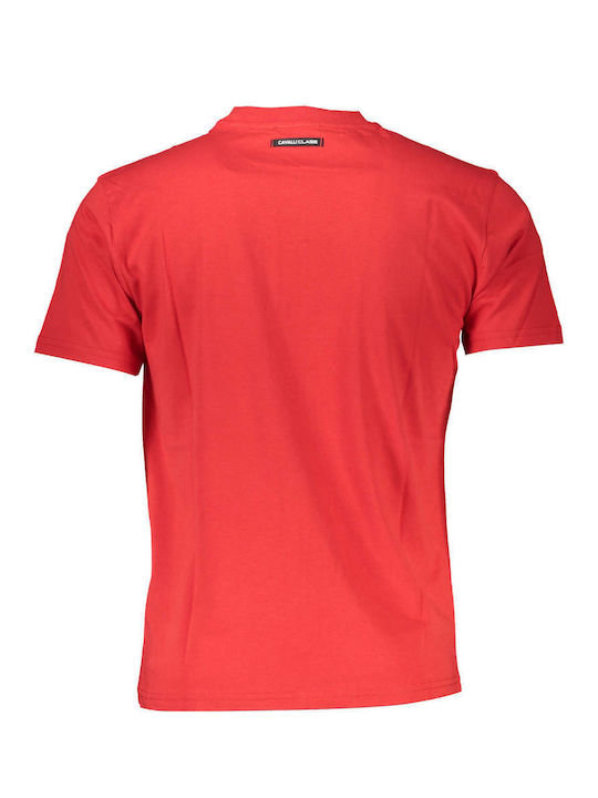 Roberto Cavalli Men's Short Sleeve T-shirt Red