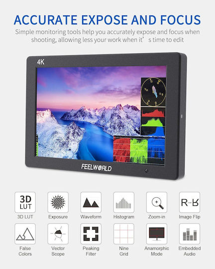 FeelWorld T7 PLUS V2 7'' Monitor