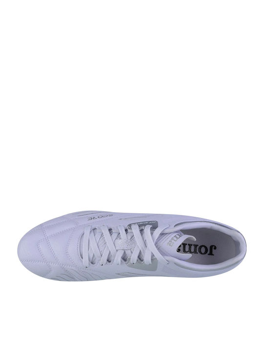 Joma Football Shoes with Cleats AG White