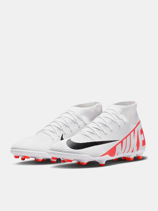 Nike Mercurial Superfly 9 Club Football Shoes with Cleats White