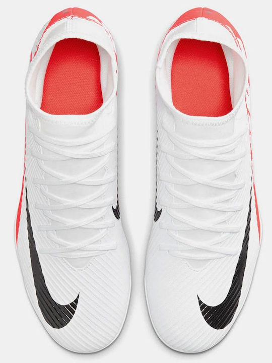 Nike Mercurial Superfly 9 Club Football Shoes with Cleats White