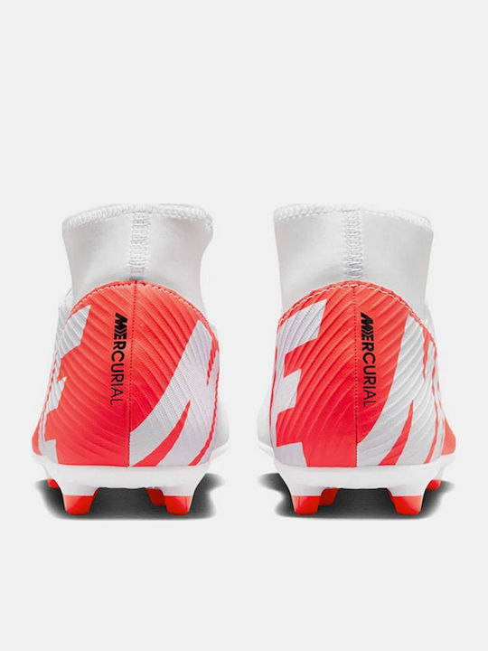 Nike Mercurial Superfly 9 Club Football Shoes with Cleats White