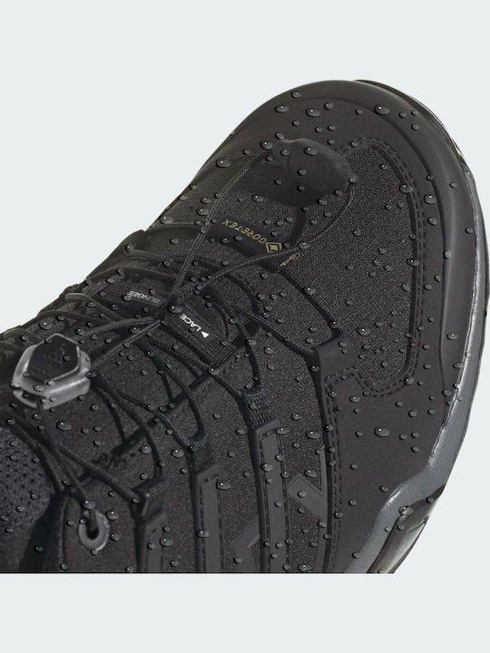 adidas Swift R2 Ανδρικά Ορειβατικά Παπούτσια Αδιάβροχα με Μεμβράνη Gore-Tex Μαύρα