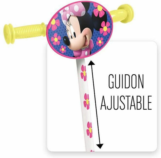 Stamp Pediatric Pliabil Minnie Trei Roți Roz