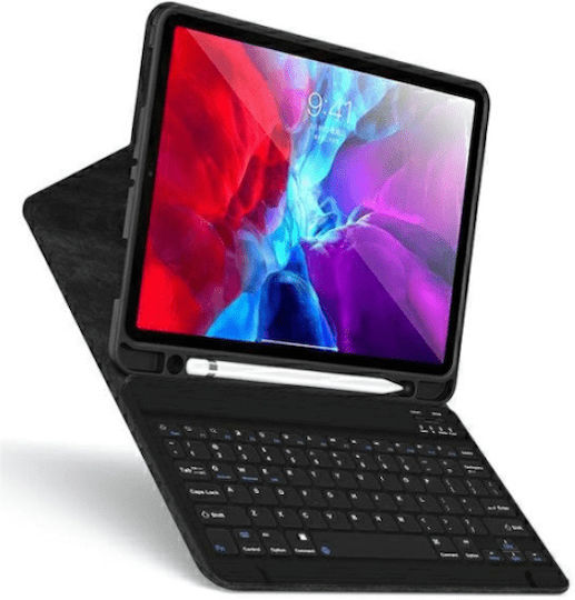 Usams Winro Flip Cover με Πληκτρολόγιο στα Αγγλικά US Λιλά / Λευκό (iPad Pro 2020 11" / iPad Pro 2021 11" / iPad Pro 2022 11'')
