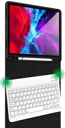 Usams Winro Flip Cover με Πληκτρολόγιο στα Αγγλικά US Λιλά / Λευκό (iPad Pro 2020 11" / iPad Pro 2021 11" / iPad Pro 2022 11'')