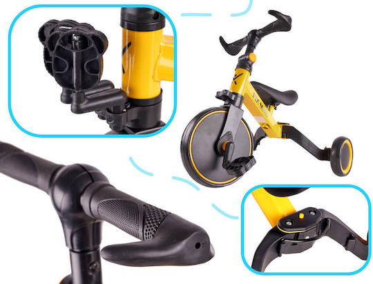 Fio Trike Fix Mini Convertible 3 in 1 for 3+ Years Yellow