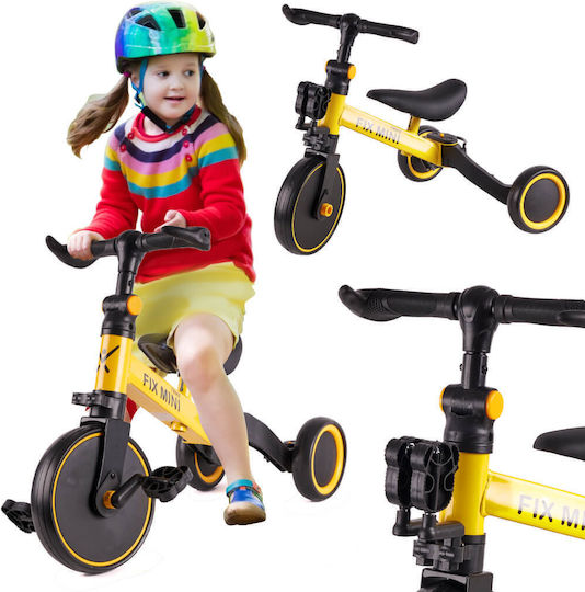 Fio Trike Fix Mini Convertible 3 in 1 for 3+ Years Yellow