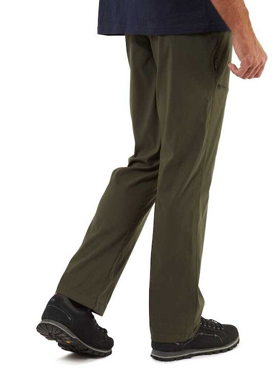 Craghoppers Kiwi Pro II Ανδρικό Μακρύ Παντελόνι Πεζοπορίας Πράσινο