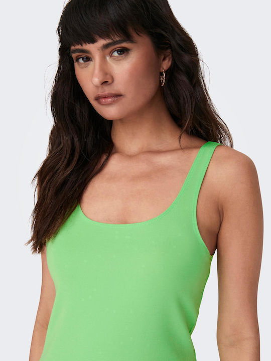 Καλοκαιρινό Mini Φόρεμα Πλεκτό Summer Green