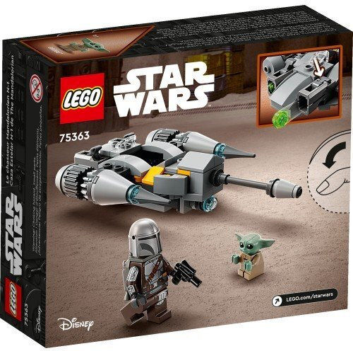 LEGO Star Wars The Mandalorian N-1 Starfighter Microfighter за 6+ Години