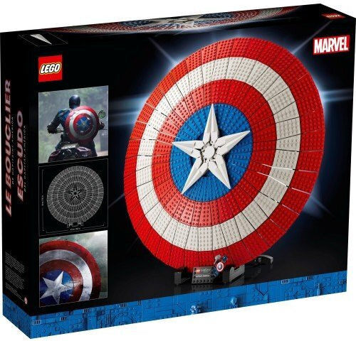 LEGO Marvel Captain America's Shield for 18+ Years 3128 Pieces