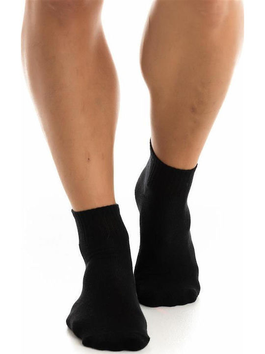 Inizio Herren Einfarbige Socken Schwarz 1Pack
