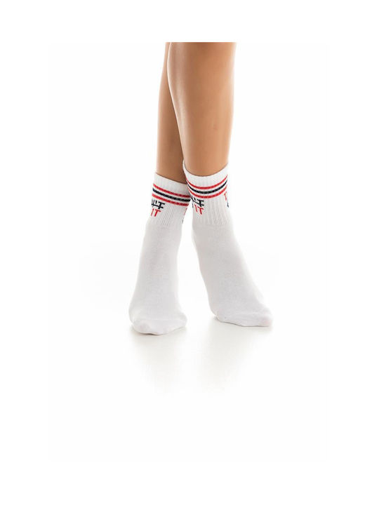 Inizio Damen Socken Weiß 1Pack