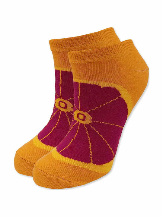 Axidwear AXID Men's Patterned Socks Orange
