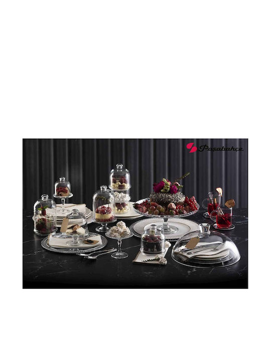 Espiel Cake Stand Transparent 28x28x11.2cm