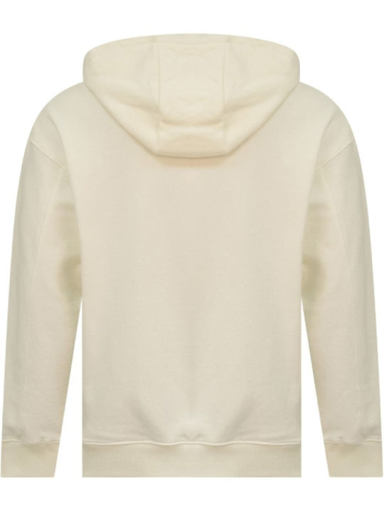 Sprayground Men's Sweatshirt with Hood and Pockets White