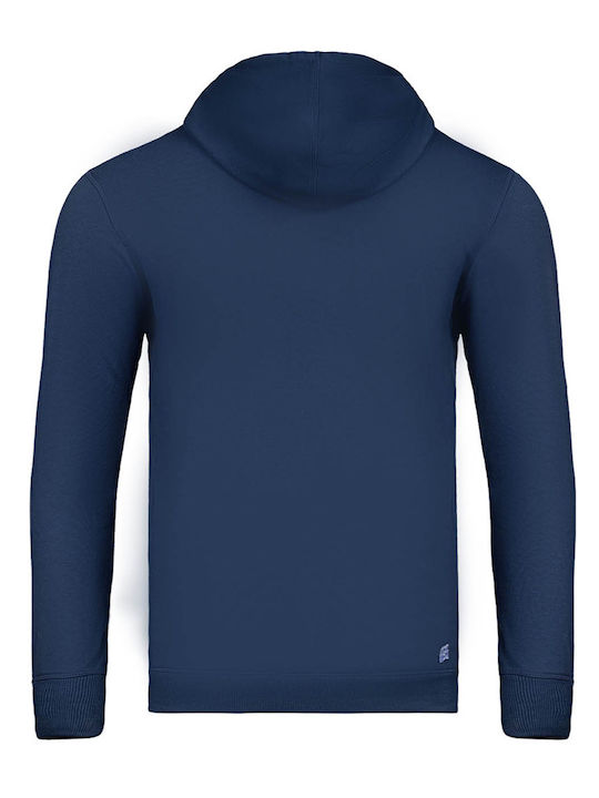 Bidi Badu Men's Sweatshirt with Hood and Pockets Blue