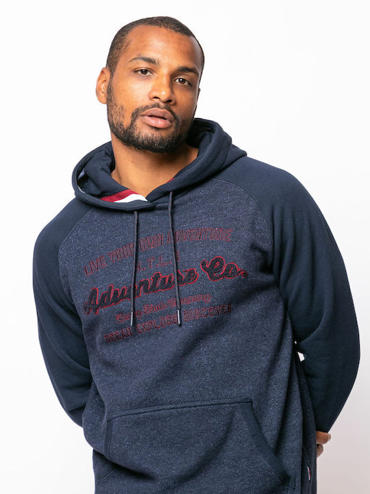 Sweatshirt with Hood Blue