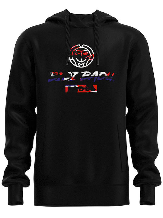 Sweatshirt with Hood Black