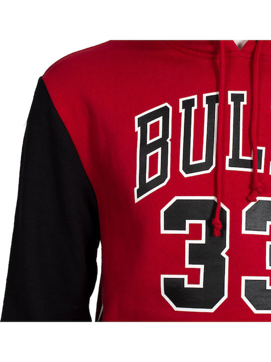 Hoodie Red FNNP3417 CBU96SPIRDBK