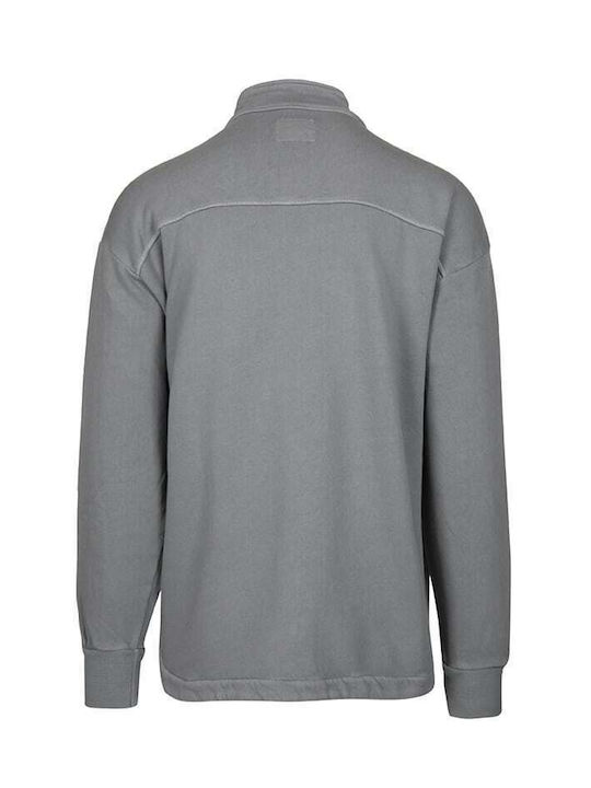 Crossley Men's Sweatshirt Jacket with Pockets Gray