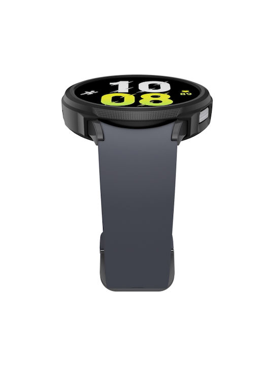 Spigen Liquid Air Θήκη Σιλικόνης σε Μαύρο χρώμα για το Galaxy Watch6 44mm