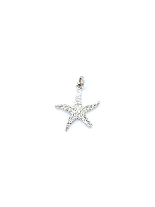 PS Silver Charm with design Star from Silver