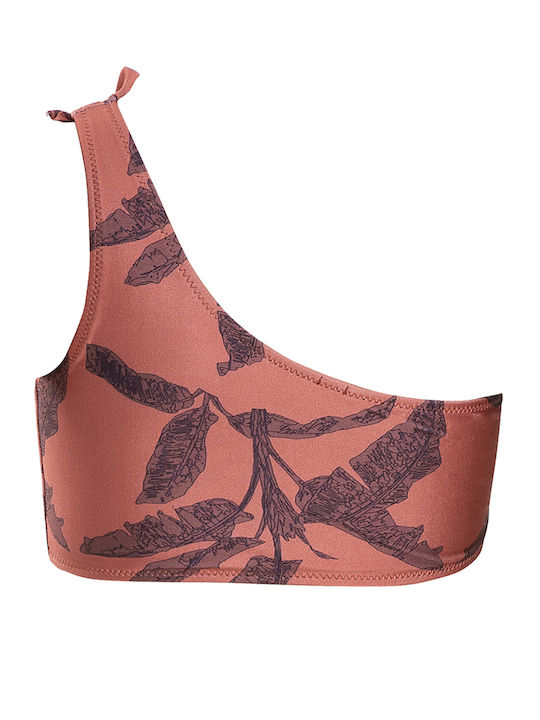 Aurora Bikini με έναν Ώμο Rose Taupe