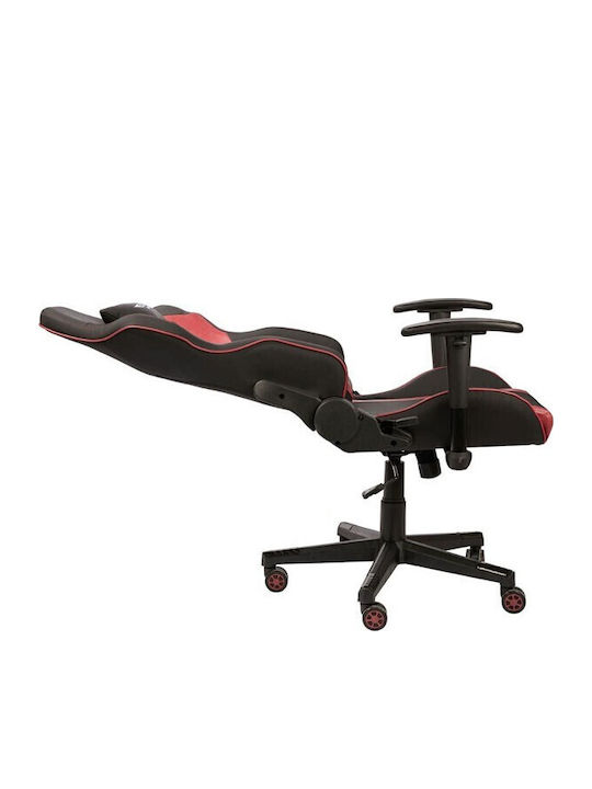 Varossi Eagle Καρέκλα Gaming Δερματίνης με Ρυθμιζόμενα Μπράτσα Μαύρο/Κόκκινο