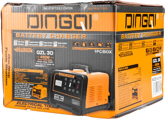 Dingqi GZL 30 Φορτιστής Μπαταρίας Αυτοκινήτου 12/24V