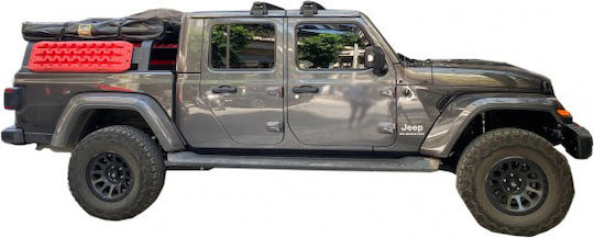 Yakima Aluminum Car Roof Bars for Mercedes-Benz SL Jeep Wrangler 3D Set with Roof Rack Legs Black