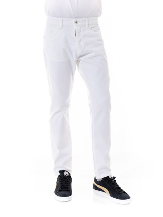 Cover Jeans Men's Trousers White