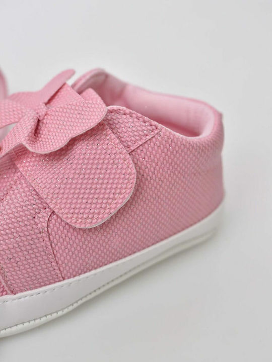 Potre Βρεφικά Sneakers Αγκαλιάς Ροζ