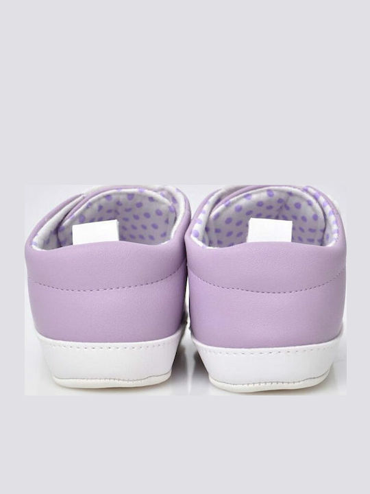 Potre Βρεφικά Sneakers Αγκαλιάς Λιλά