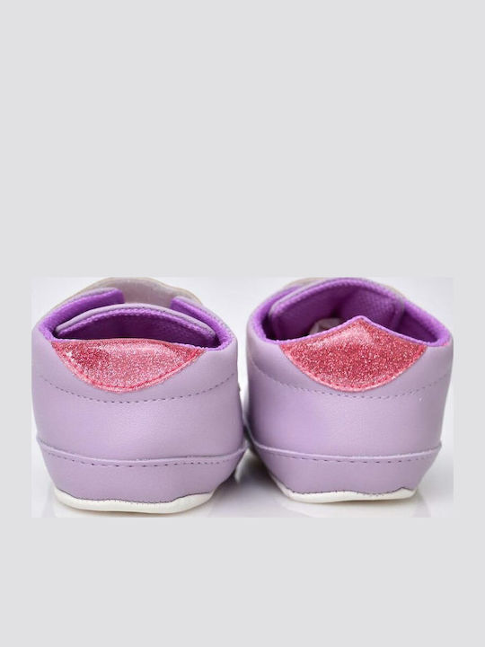 Potre Βρεφικά Sneakers Αγκαλιάς Λιλά