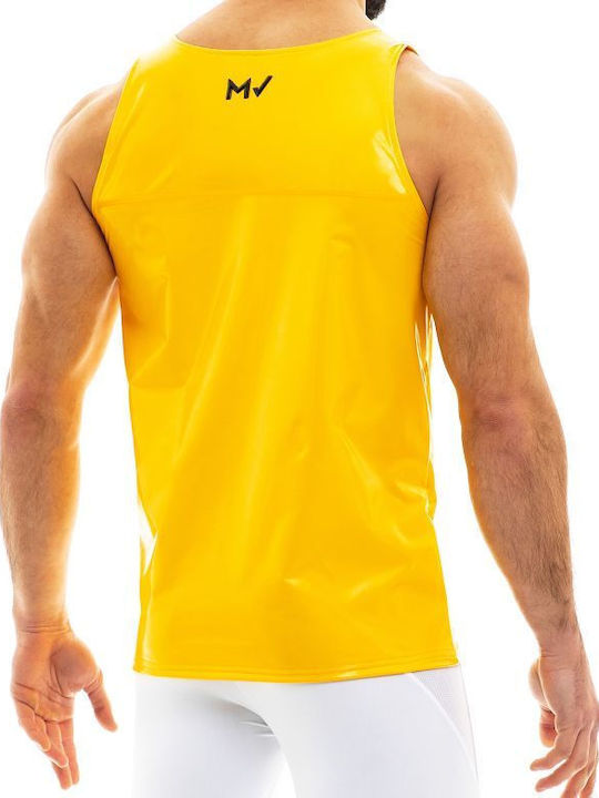 Modus Vivendi Men's Short Sleeve Undershirt Yellow