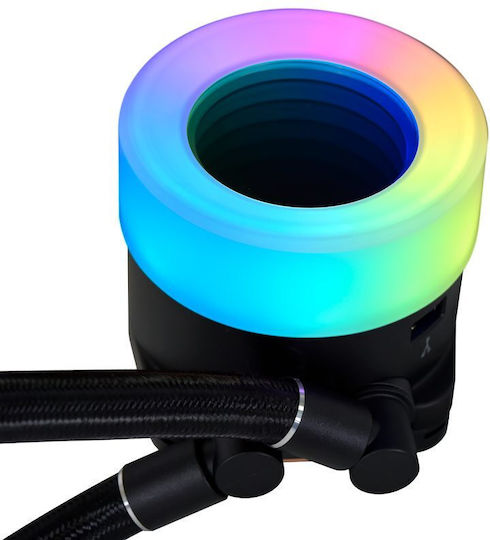 Lian Li Galahad II Trinity 360 SL-INF Охлаждане AIO CPU с 3 вентилатора 120mm и ARGB осветление