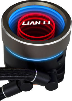 Lian Li Galahad II Trinity 360 SL-INF Охлаждане AIO CPU с 3 вентилатора 120mm и ARGB осветление
