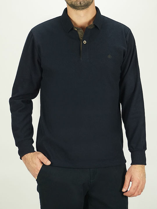 Polo Short Sleeve Blouse Navy Blue