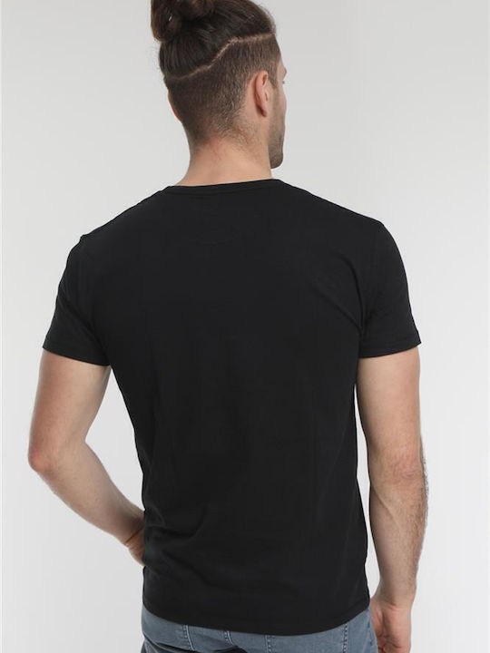 T-shirt Μαύρο