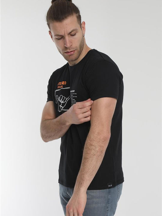 T-shirt Μαύρο
