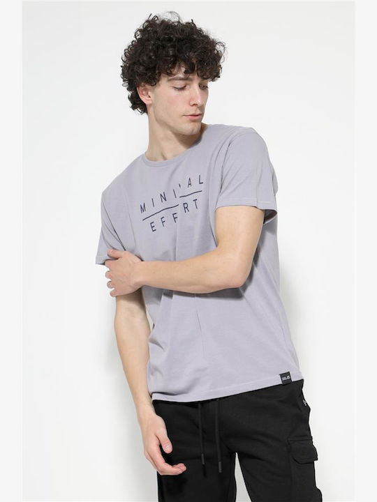 Van Hipster T-shirt Bărbătesc cu Mânecă Scurtă Violet