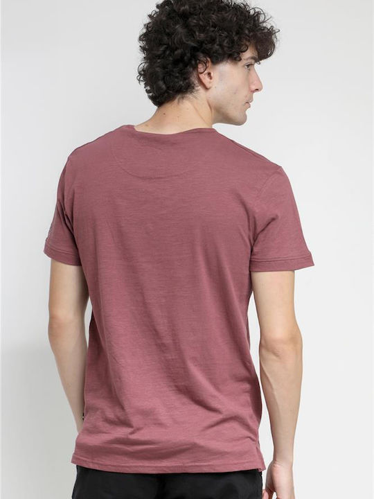 T-Shirt Burgundisch