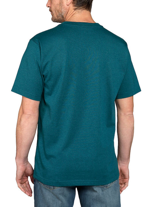 Carhartt T-shirt Petrol Blue